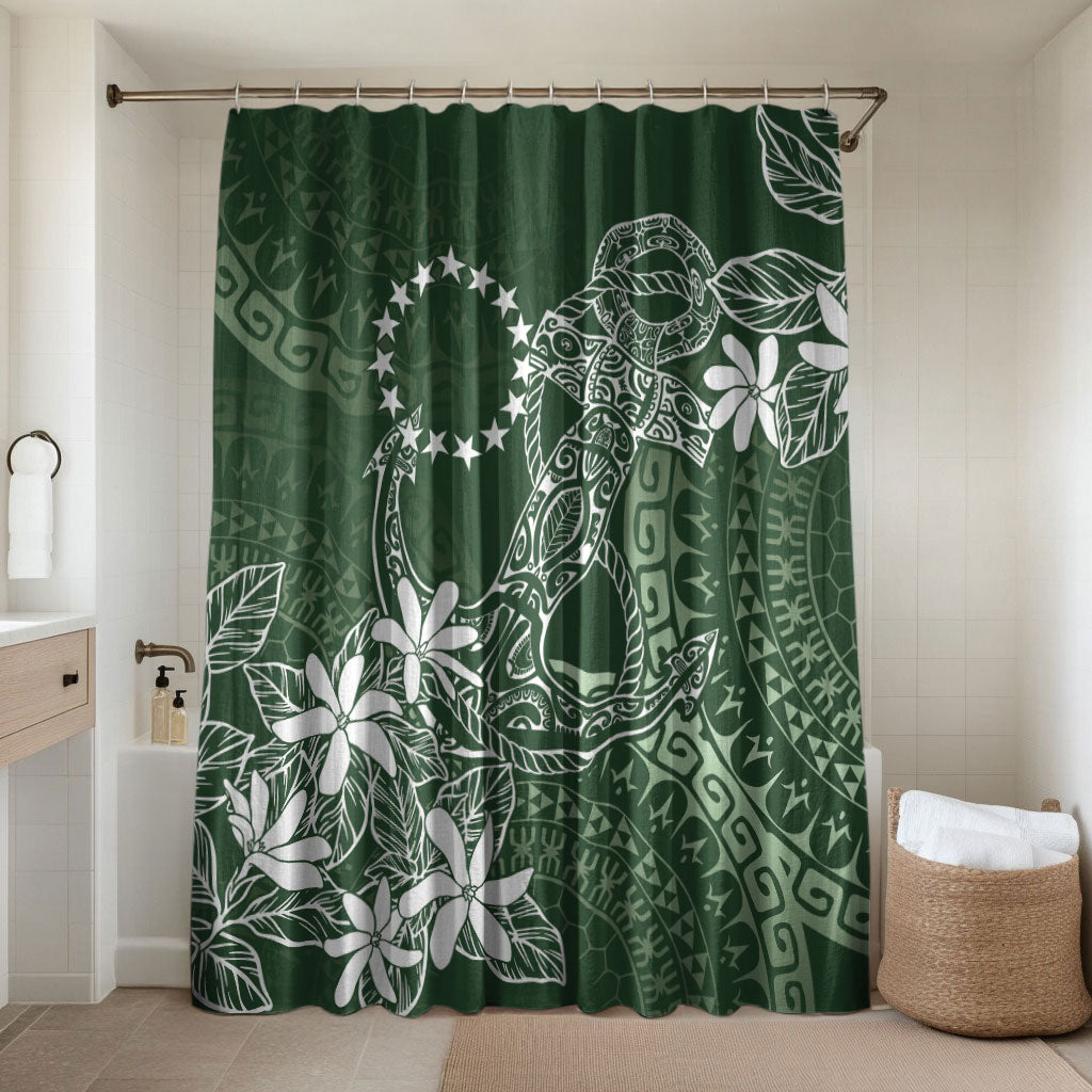 Sage Green Kuki Airani Tapakau Bathroom Set Tribal Anchor Mix Tiare