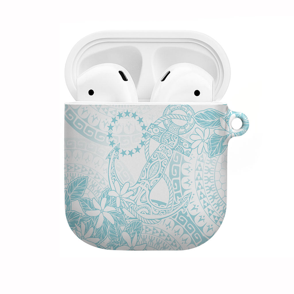 Turquoise Kuki Airani Tapakau AirPods Case Tribal Anchor Mix Tiare LT7 Turquoise - Polynesian Pride