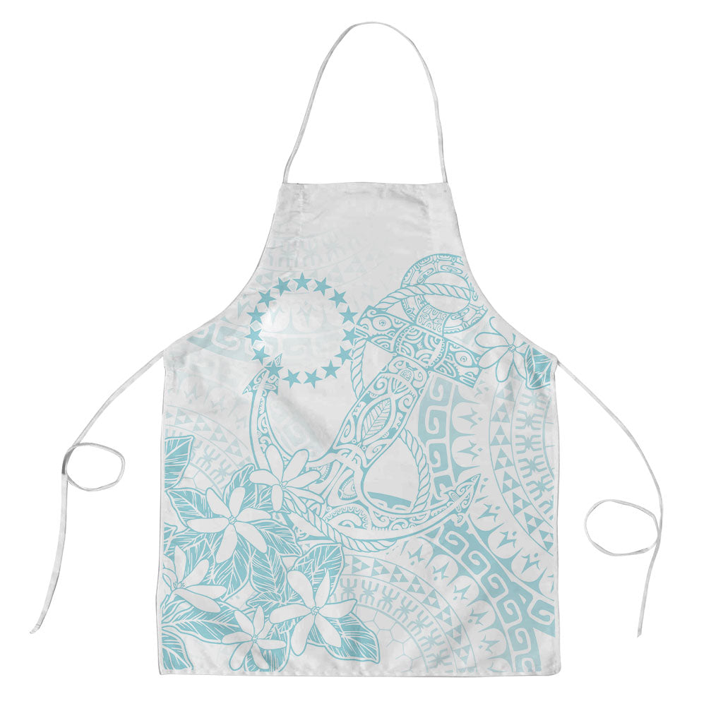 Turquoise Kuki Airani Tapakau Apron Tribal Anchor Mix Tiare LT7 Turquoise - Polynesian Pride
