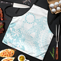 Turquoise Kuki Airani Tapakau Apron Tribal Anchor Mix Tiare LT7 Turquoise - Polynesian Pride