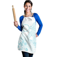 Turquoise Kuki Airani Tapakau Apron Tribal Anchor Mix Tiare LT7 - Polynesian Pride