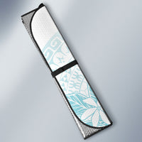 Turquoise Kuki Airani Tapakau Auto Sun Shade Tribal Anchor Mix Tiare LT7 - Polynesian Pride