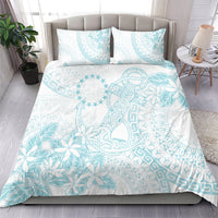 Turquoise Kuki Airani Tapakau Bedding Set Tribal Anchor Mix Tiare LT7 - Polynesian Pride