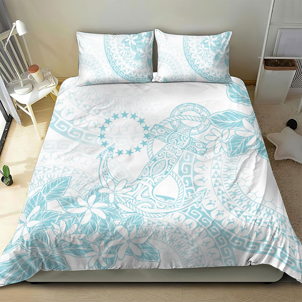 Turquoise Kuki Airani Tapakau Bedding Set Tribal Anchor Mix Tiare LT7 - Polynesian Pride