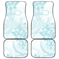 Turquoise Kuki Airani Tapakau Car Mats Tribal Anchor Mix Tiare