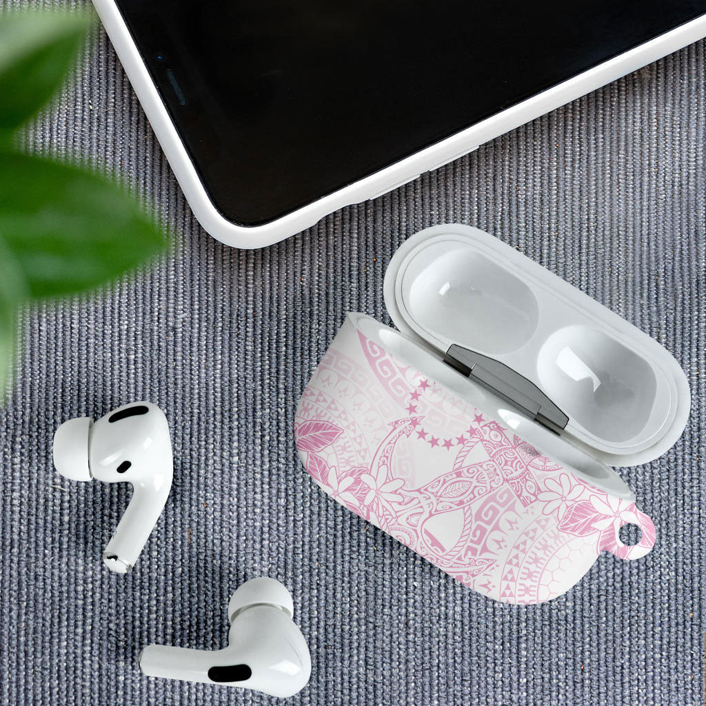 Candy Pink Kuki Airani Tapakau AirPods Case Tribal Anchor Mix Tiare LT7 - Polynesian Pride