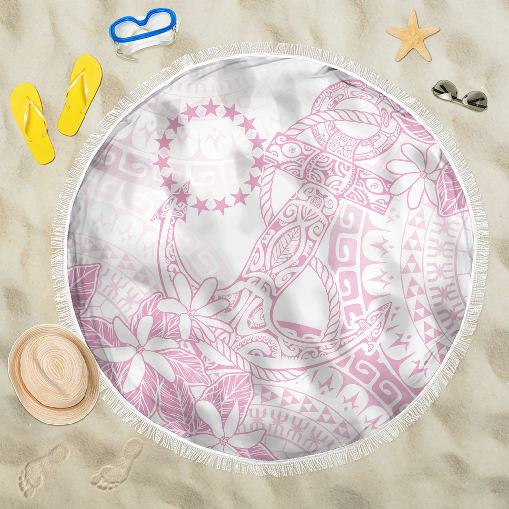 Candy Pink Kuki Airani Tapakau Beach Blanket Tribal Anchor Mix Tiare LT7 One Size 150cm Candy Pink - Polynesian Pride