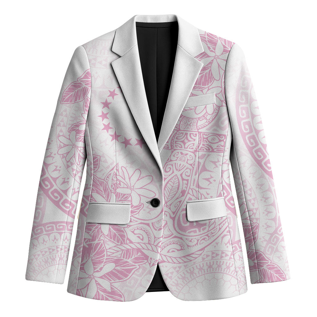 Candy Pink Kuki Airani Tapakau Blazer Tribal Anchor Mix Tiare