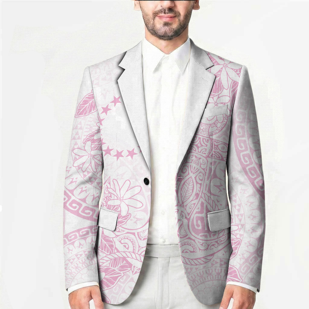 Candy Pink Kuki Airani Tapakau Blazer Tribal Anchor Mix Tiare LT7 - Polynesian Pride
