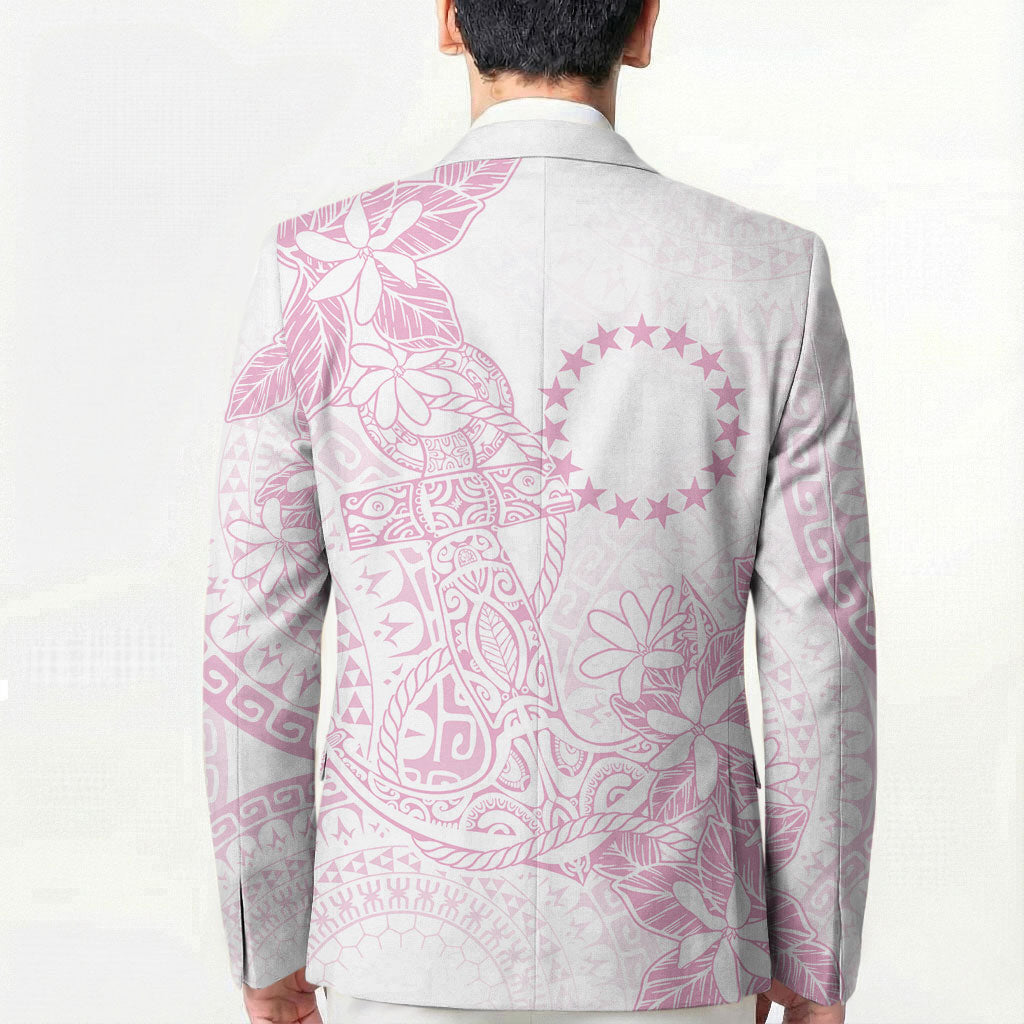 Candy Pink Kuki Airani Tapakau Blazer Tribal Anchor Mix Tiare LT7 - Polynesian Pride