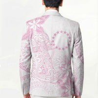 Candy Pink Kuki Airani Tapakau Blazer Tribal Anchor Mix Tiare LT7 - Polynesian Pride