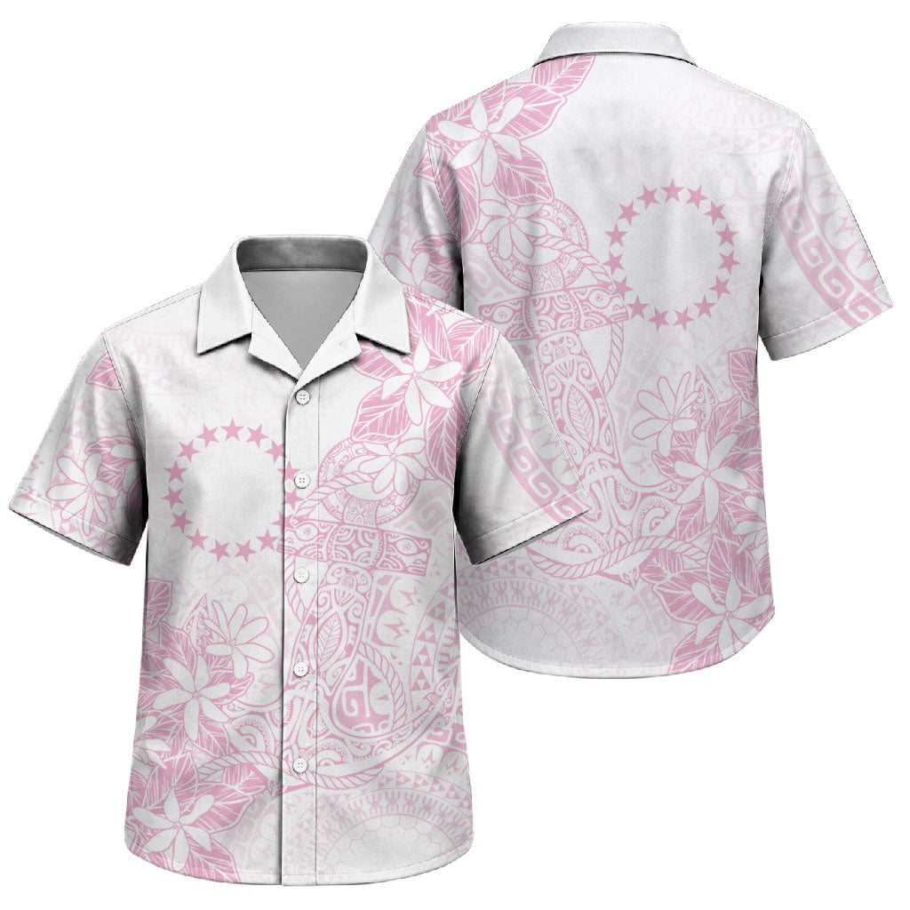 Candy Pink Kuki Airani Tapakau Family Matching Mermaid Dress and Hawaiian Shirt Tribal Anchor Mix Tiare LT7 Son's Shirt Candy Pink - Polynesian Pride