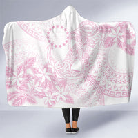 Candy Pink Kuki Airani Tapakau Hooded Blanket Tribal Anchor Mix Tiare LT7 One Size Candy Pink - Polynesian Pride