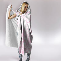 Candy Pink Kuki Airani Tapakau Hooded Blanket Tribal Anchor Mix Tiare LT7 - Polynesian Pride