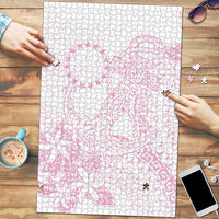 Candy Pink Kuki Airani Tapakau Puzzle Tribal Anchor Mix Tiare LT7 Candy Pink - Polynesian Pride