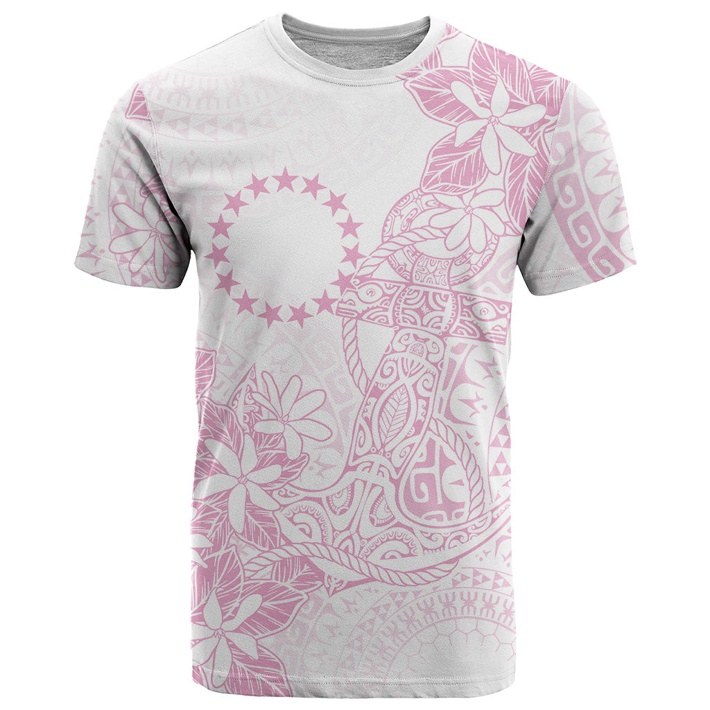 Candy Pink Kuki Airani Tapakau T Shirt Tribal Anchor Mix Tiare LT7 Candy Pink - Polynesian Pride