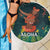 Hawaii Hula Girl Vintage Beach Blanket Tropical Forest