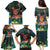 Hawaii Hula Girl Vintage Family Matching Puletasi and Hawaiian Shirt Tropical Forest