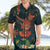 Hawaii Hula Girl Vintage Hawaiian Shirt Tropical Forest