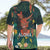 Hawaii Hula Girl Vintage Hawaiian Shirt Tropical Forest
