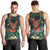 Hawaii Hula Girl Vintage Men Tank Top Tropical Forest