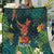 Hawaii Hula Girl Vintage Quilt Tropical Forest