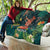 Hawaii Hula Girl Vintage Quilt Tropical Forest