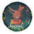 Hawaii Hula Girl Vintage Spare Tire Cover Tropical Forest