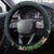 Hawaii Hula Girl Vintage Steering Wheel Cover Tropical Forest