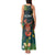 Hawaii Hula Girl Vintage Tank Maxi Dress Tropical Forest