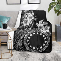 Kia Orana Cook Islands Blanket Tiare and Stars LT7 - Polynesian Pride