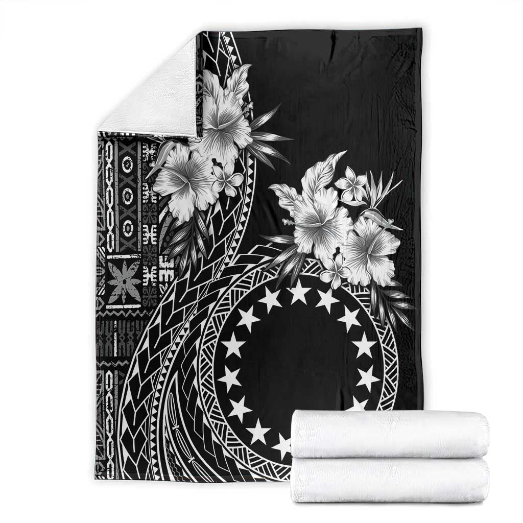 Kia Orana Cook Islands Blanket Tiare and Stars LT7 - Polynesian Pride