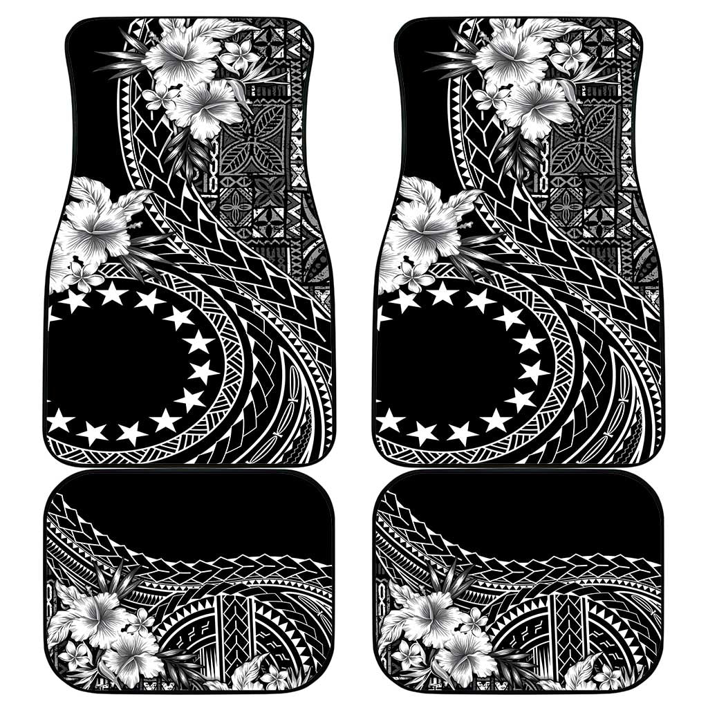 Kia Orana Cook Islands Car Mats Tiare and Stars LT7 - Polynesian Pride