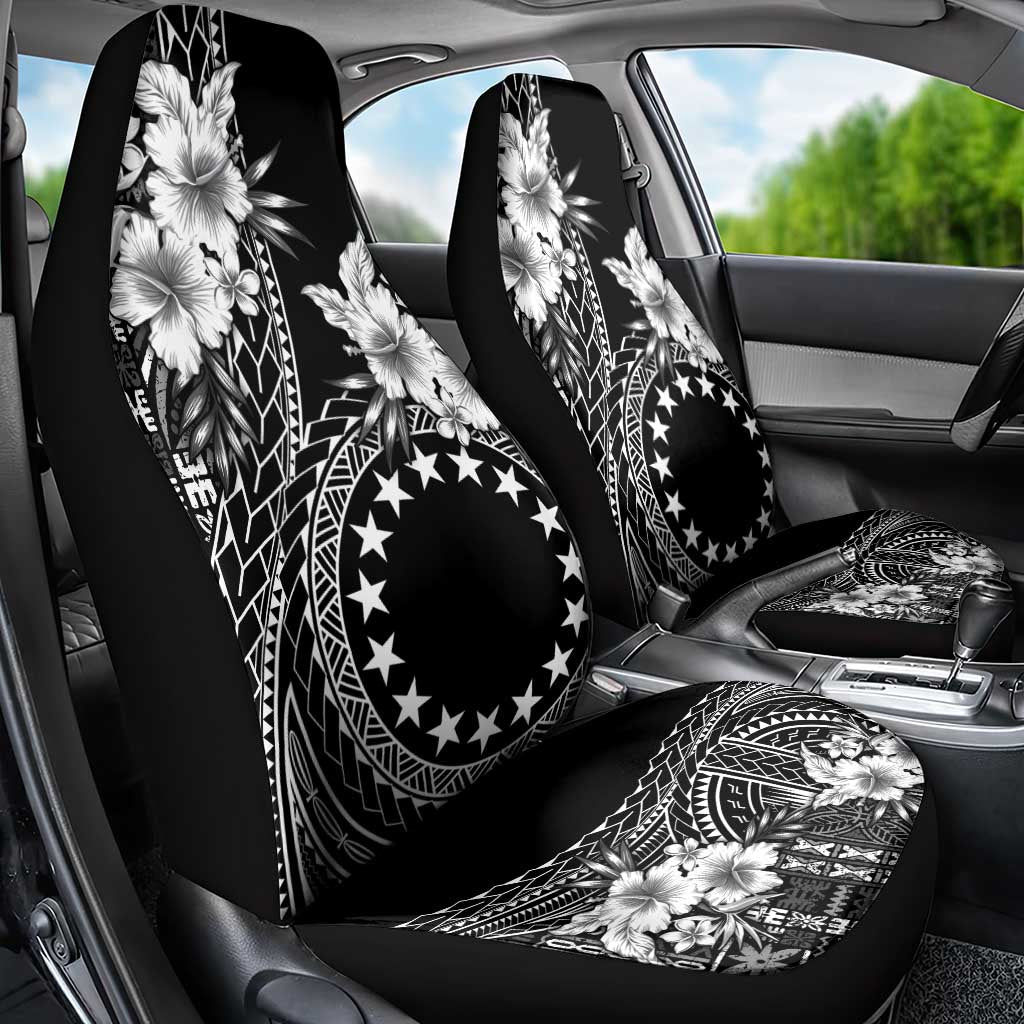 Kia Orana Cook Islands Car Seat Cover Tiare and Stars