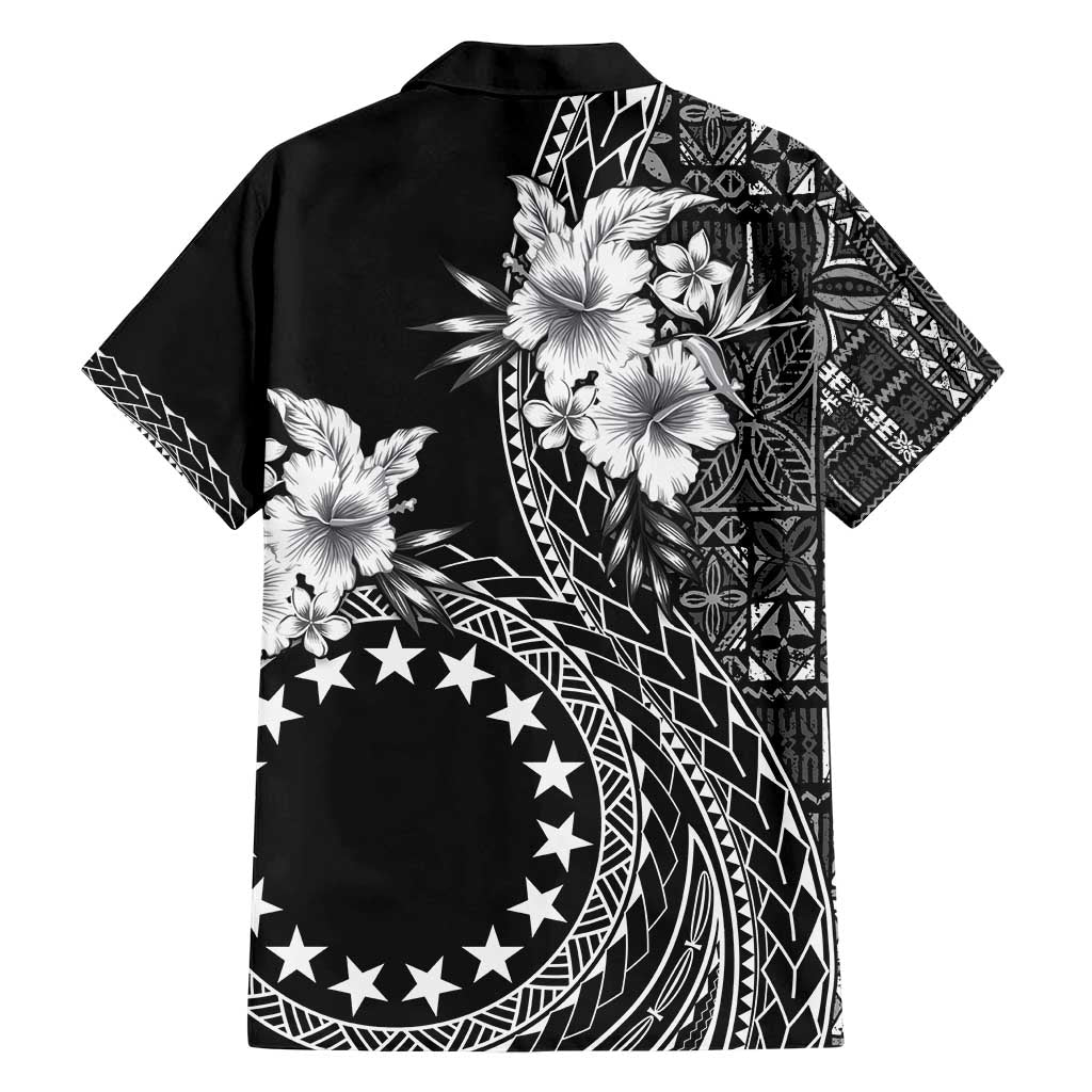 Kia Orana Cook Islands Hawaiian Shirt Tiare and Stars LT7 - Polynesian Pride