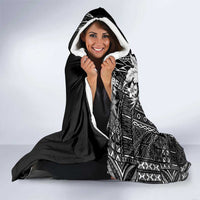 Kia Orana Cook Islands Hooded Blanket Tiare and Stars LT7 - Polynesian Pride