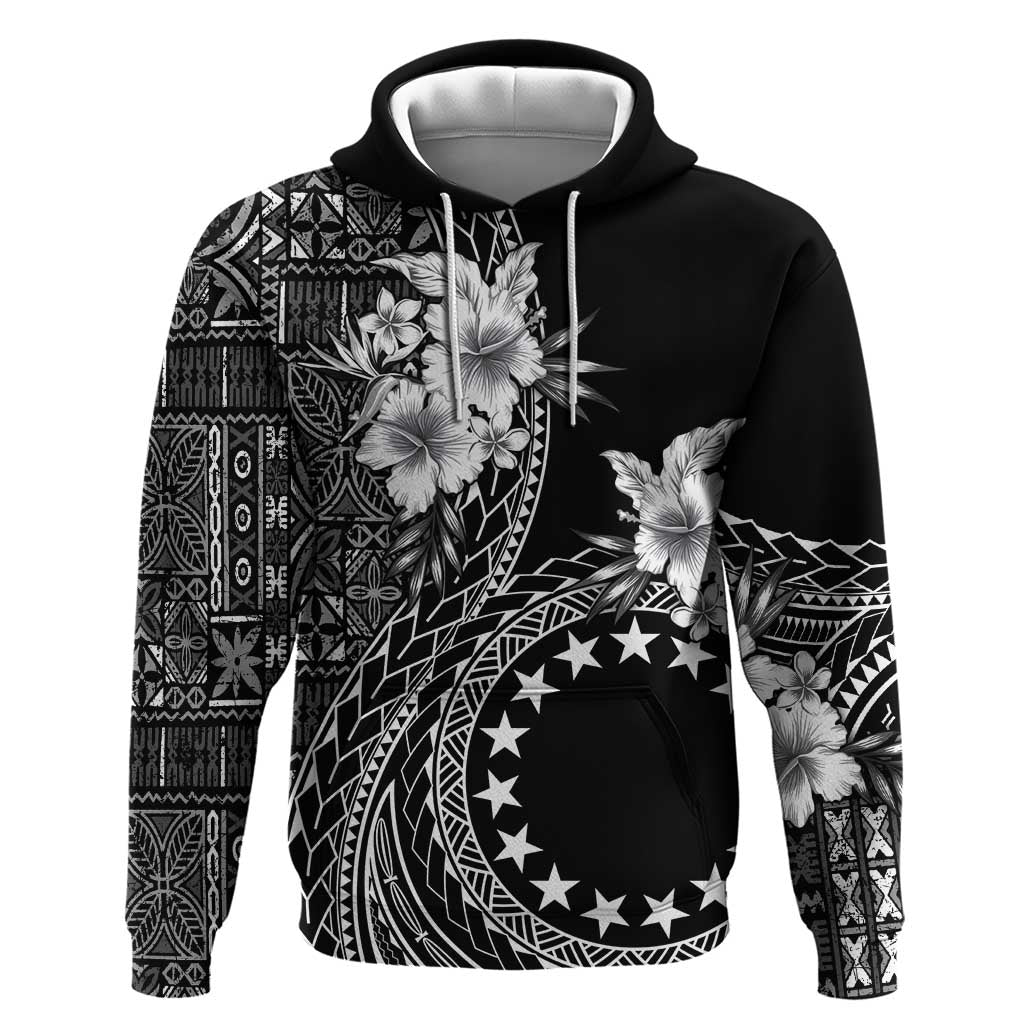 Kia Orana Cook Islands Hoodie Tiare and Stars