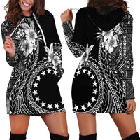 Kia Orana Cook Islands Hoodie Dress Tiare and Stars LT7 - Polynesian Pride