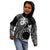 Kia Orana Cook Islands Kid Hoodie Tiare and Stars