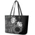 Kia Orana Cook Islands Leather Tote Bag Tiare and Stars