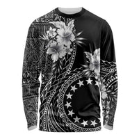 Kia Orana Cook Islands Long Sleeve Shirt Tiare and Stars