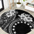 Kia Orana Cook Islands Round Carpet Tiare and Stars