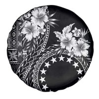 Kia Orana Cook Islands Spare Tire Cover Tiare and Stars LT7 - Polynesian Pride