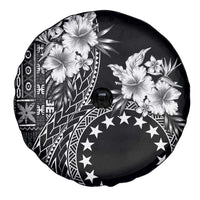 Kia Orana Cook Islands Spare Tire Cover Tiare and Stars LT7 - Polynesian Pride