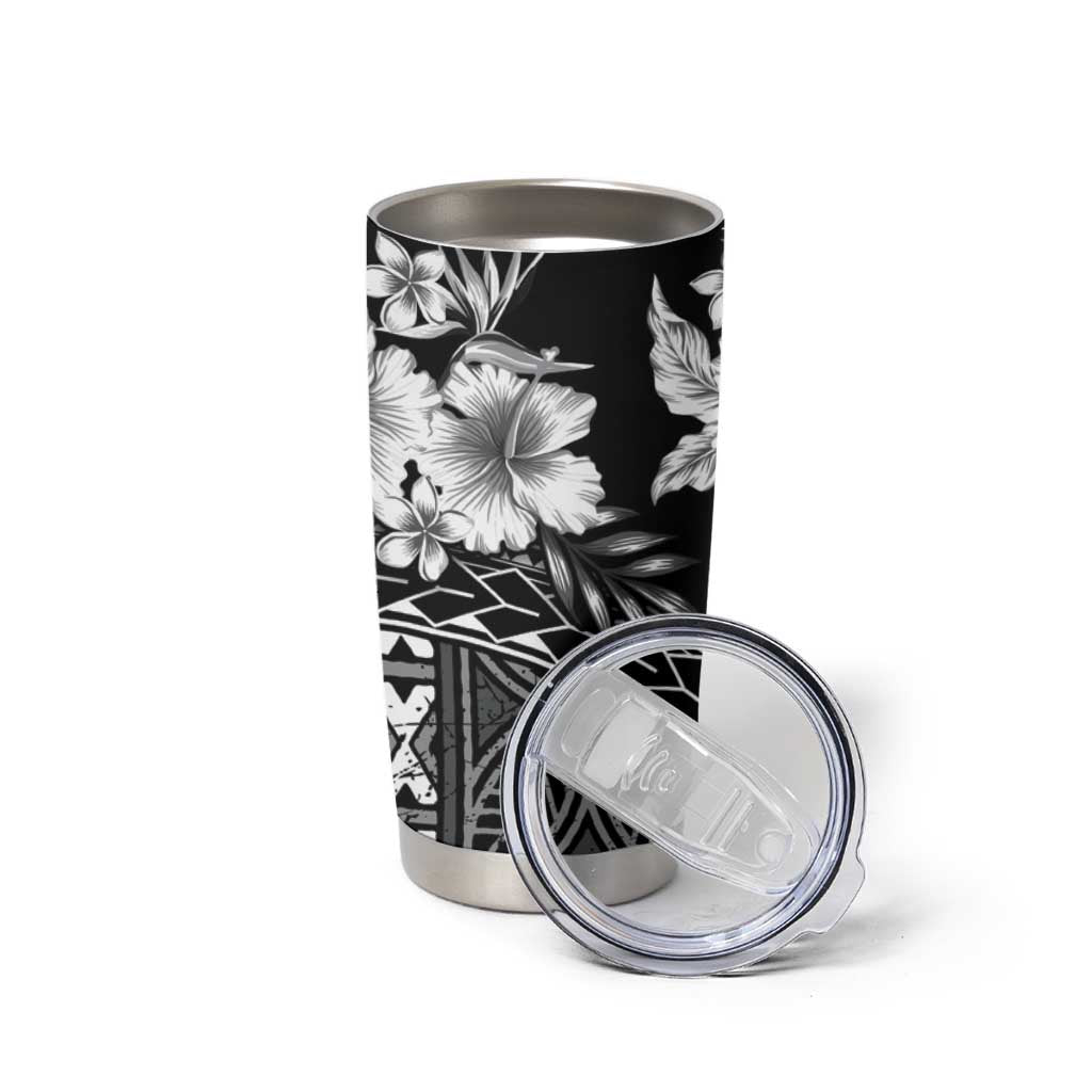 Kia Orana Cook Islands Tumbler Cup Tiare & Stars LT7 - Polynesian Pride