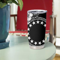 Kia Orana Cook Islands Tumbler Cup Tiare & Stars LT7 - Polynesian Pride