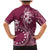 Kia Orana Cook Islands Family Matching Mermaid Dress and Hawaiian Shirt Tiare and Stars - Maroon