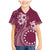 Kia Orana Cook Islands Family Matching Mermaid Dress and Hawaiian Shirt Tiare and Stars - Maroon