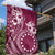 Kia Orana Cook Islands Garden Flag Tiare and Stars - Maroon