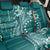 Kia Orana Cook Islands Back Car Seat Cover Tiare and Stars - Teal